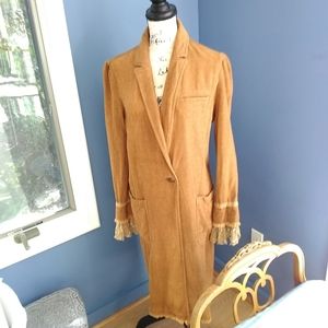 Free people duster jacket lace 1st sample ONE of a kind